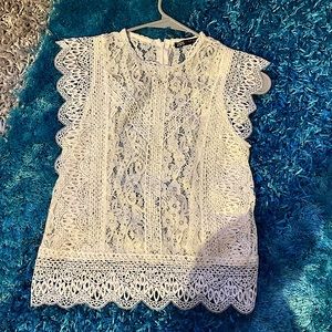 Zara lace top